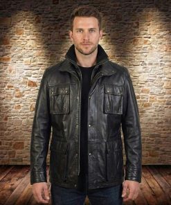 Δερμάτινο ανδρικό jacket Boses