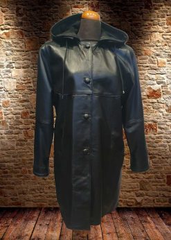 Γυναικείο δερμάτινο jacket 3/4 . Model: Zoel