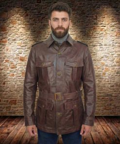 Δερμάτινο ανδρικό Safari 3/4 Model : Xari