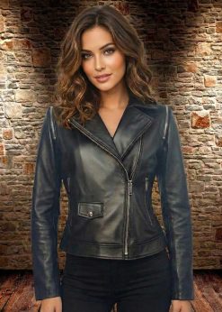 Γυναικείο δερμάτινο μπουφάν Perfecto. Model: Ζ