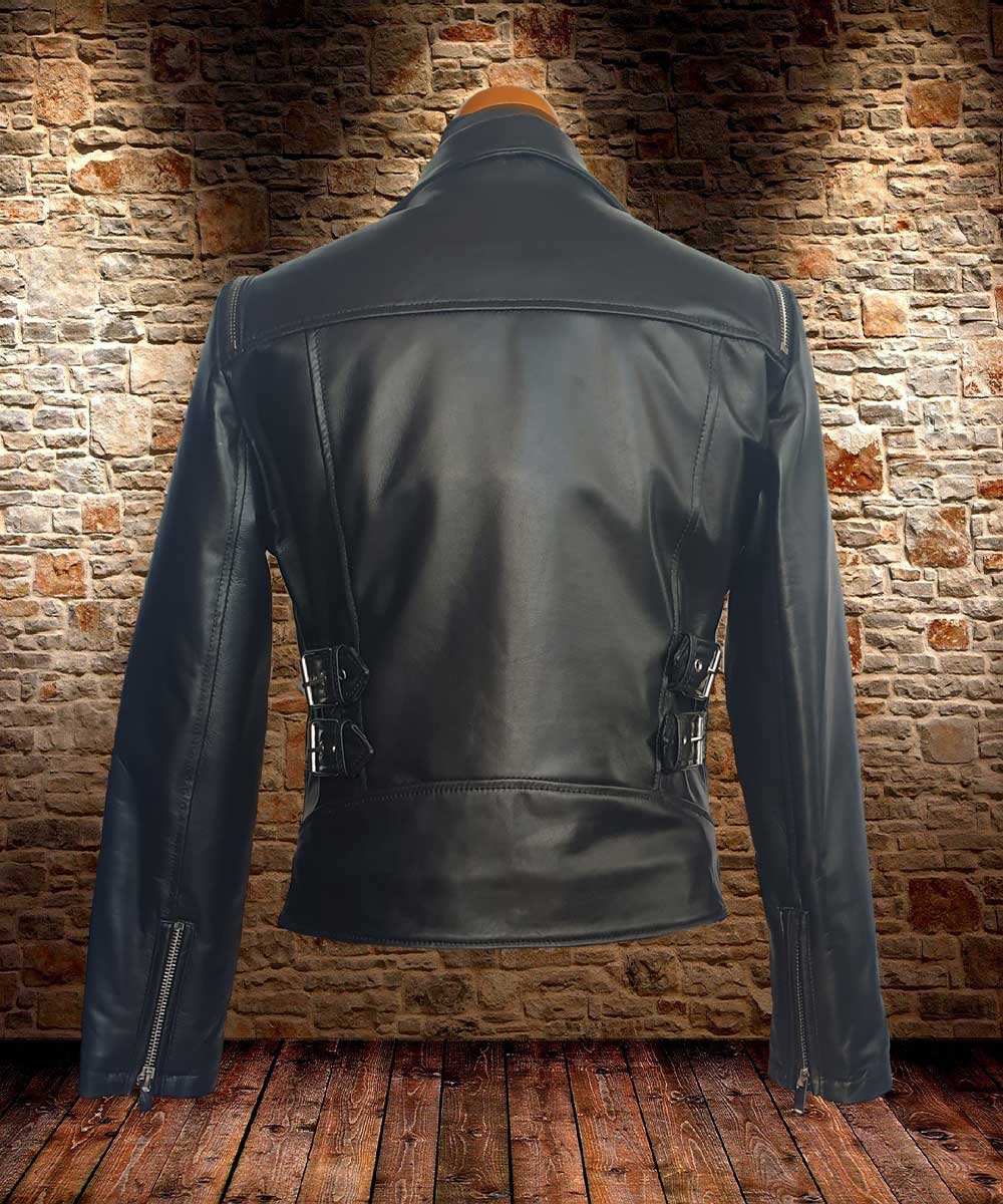 Γυναικείο δερμάτινο μπουφάν Perfecto. Model: Ζ - Image 6